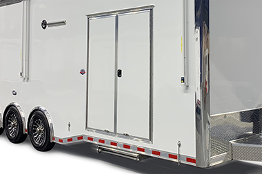 Premium Double Side Door with Pull-Out Step